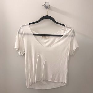 Urban Outfitters White Crop Top